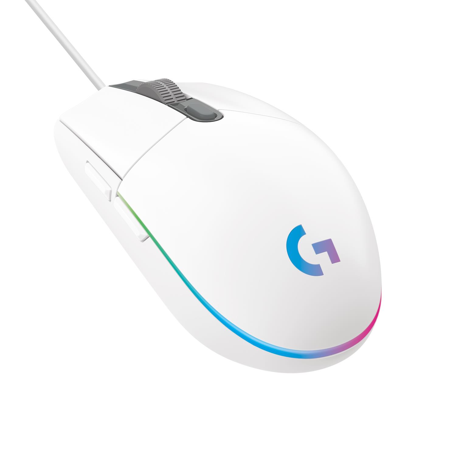 MOUSE USB OPTICAL G203/WHITE 910-005797 LOGITECH - Image 5