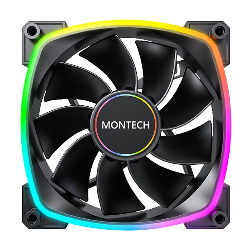 CASE FAN 140MM/RX140 PWM BLACK MONTECH - Image 3