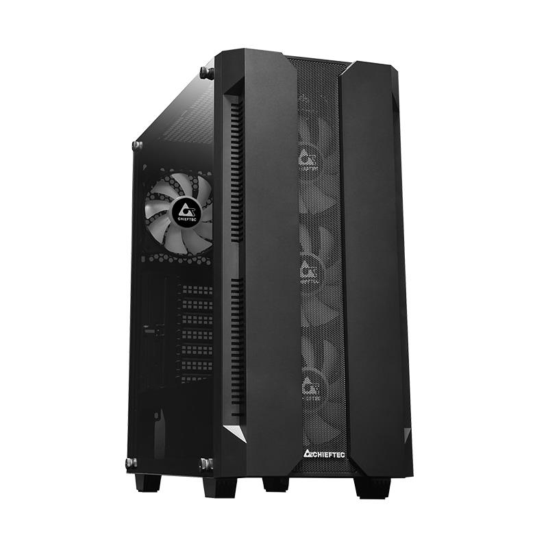 Case CHIEFTEC HUNTER MidiTower Not included ATX MiniITX Colour Black GS-01B-OP - Image 25