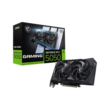 Graphics Card MSI NVIDIA GeForce RTX 5050 8 GB GDDR6 128 bit PCI Express x16 5.0 Active RTX50508GGAMINGOC