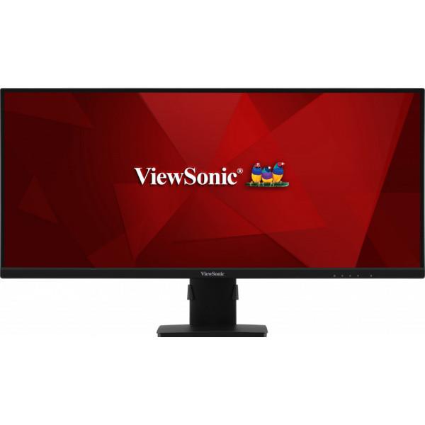 LCD Monitor VIEWSONIC VA3456-MHDJ 34" Business/21 : 9 Panel IPS 3440x1440 21:9 75Hz Matte 4 ms Speakers Swivel Height adjustable Tilt Colour Black VA3456-MHDJ