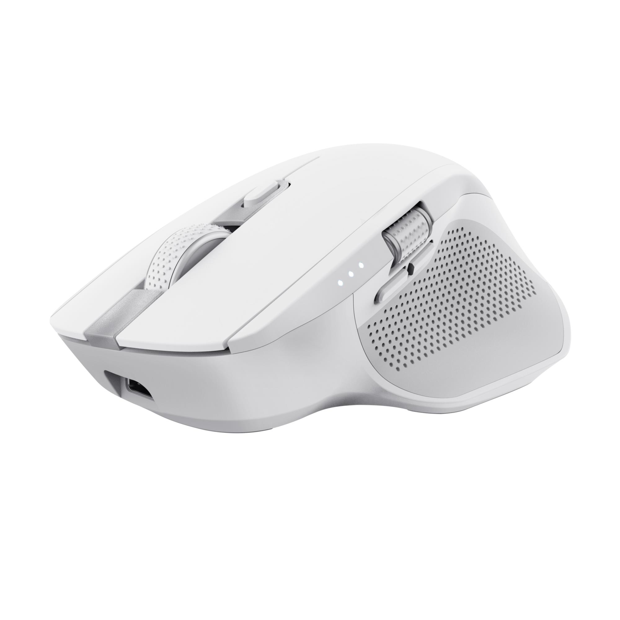 MOUSE USB OPTICAL WRL OZAA+/MULTI-CONNECT WHT 24935 TRUST - Image 8