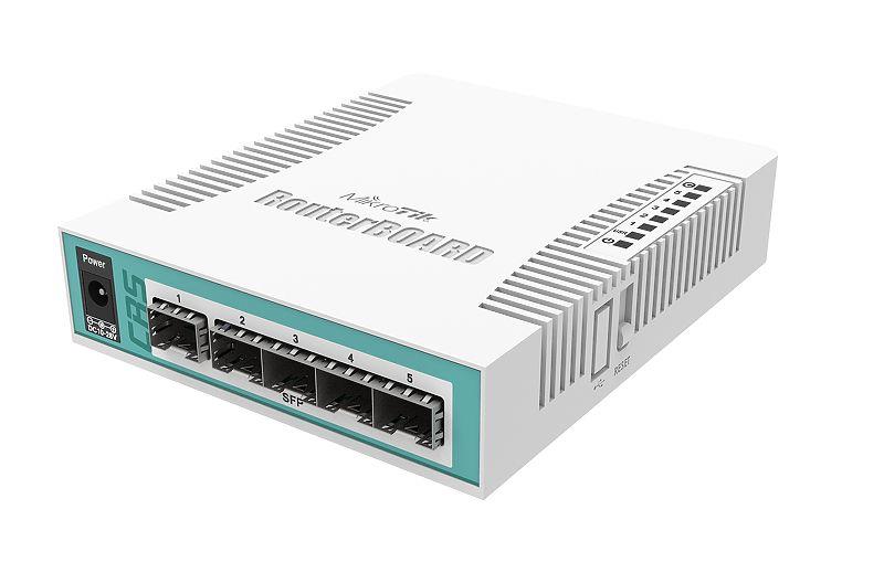 NET ROUTER/SWITCH 5PORT SFP/CRS106-1C-5S MIKROTIK - Image 2