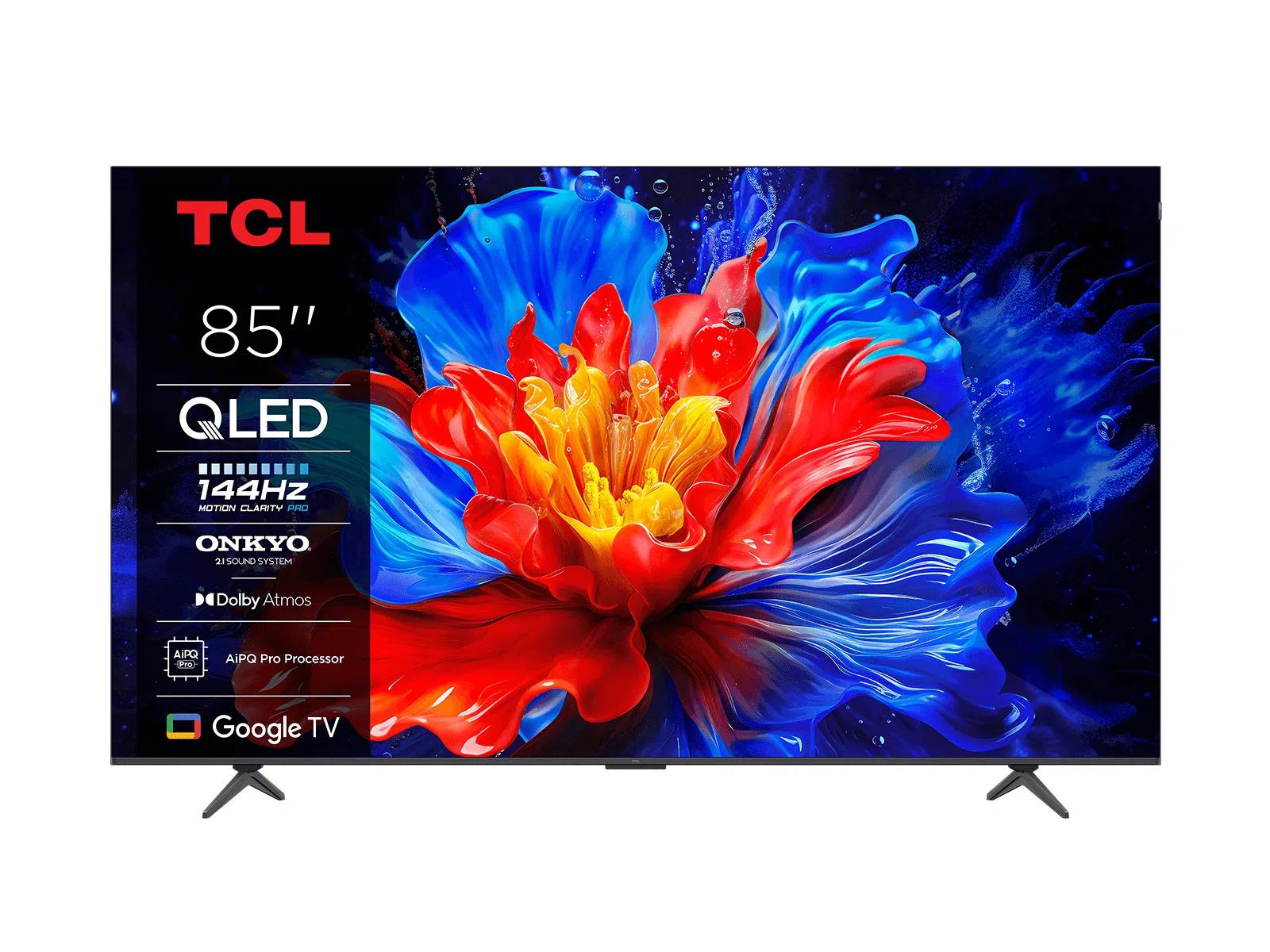 TV Set TCL 85 " 4K Ultra HD 3840 x 2160 pixels Flat 16:9 QLED 85P8K