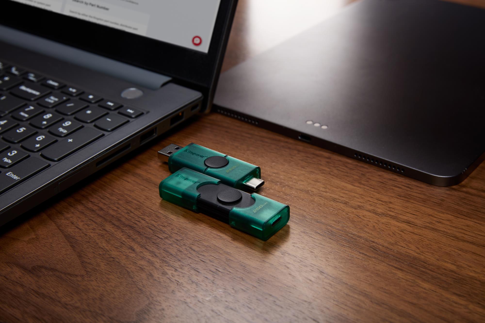 MEMORY DRIVE FLASH USB-A/USB-C/256G DUO DTDEG2/256GB KINGSTON - Image 11