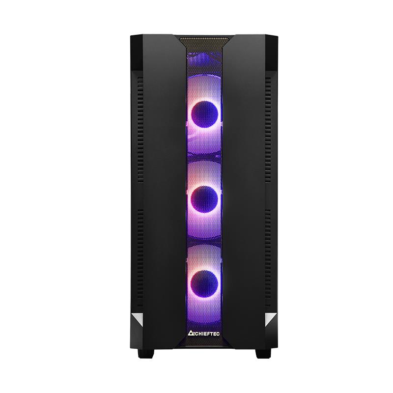Case CHIEFTEC HUNTER MidiTower Not included ATX MiniITX Colour Black GS-01B-OP - Image 10