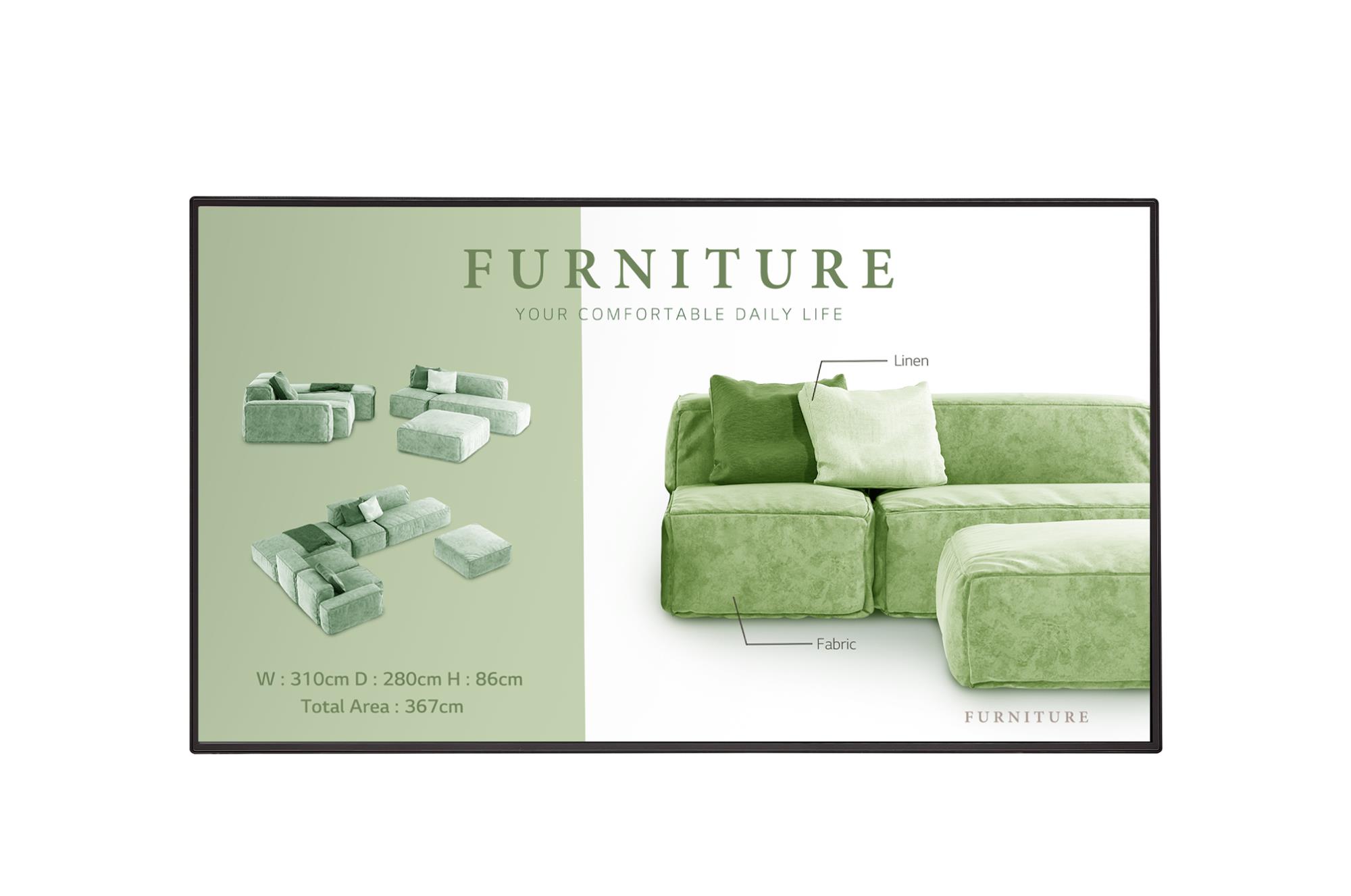 DISPLAY LCD 43"/43UM5N-H LG