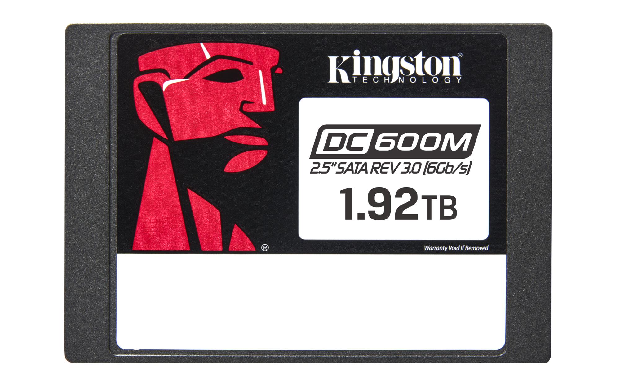 SSD KINGSTON DC600M 1920 GB Serial ATA III 3504xTBW rating MTBF 2000000 h Read speed 560 MB/s Write speed 530 MB/s 2.5" SEDC600M/1920G