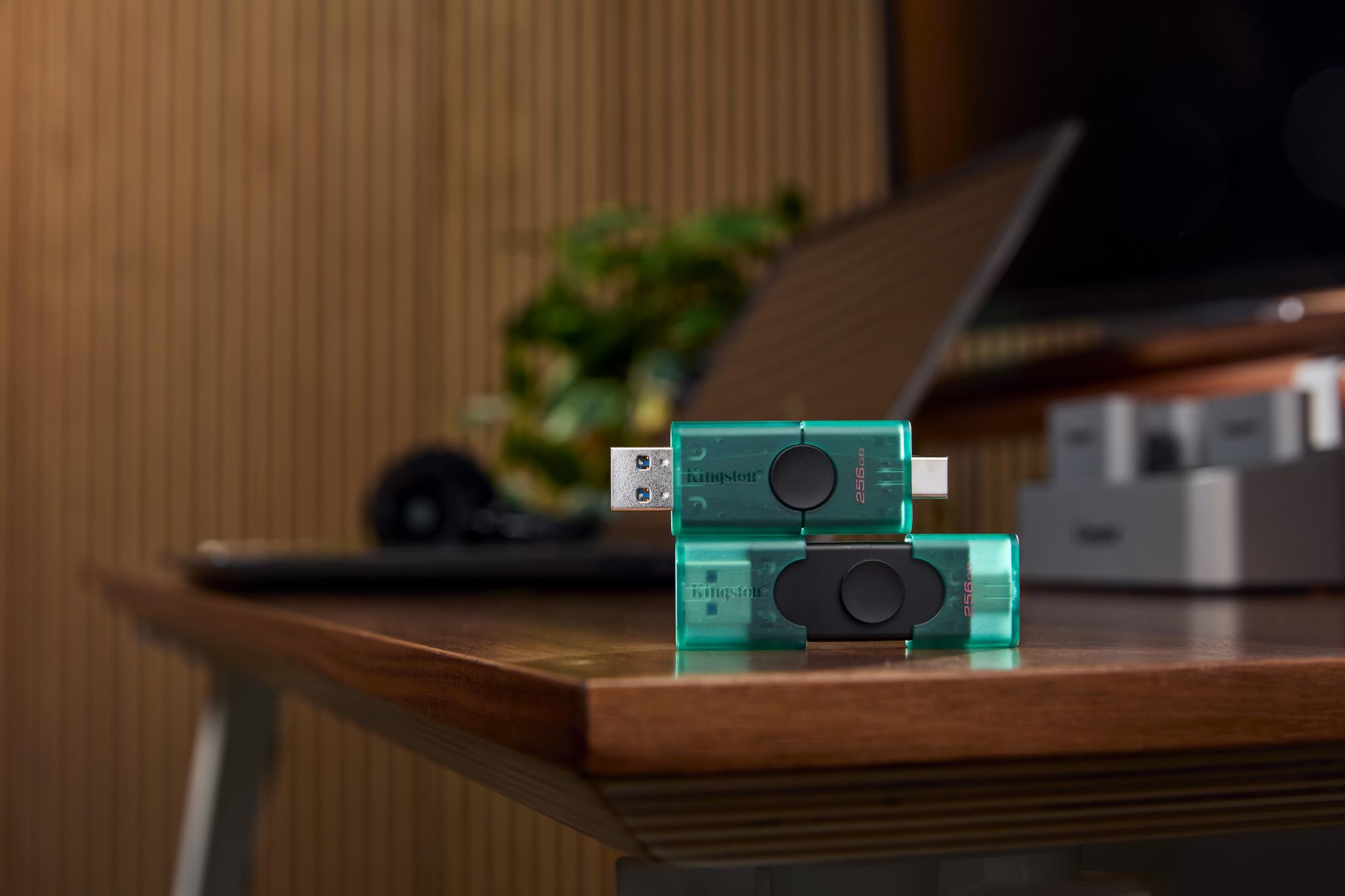 MEMORY DRIVE FLASH USB-A/USB-C/256G DUO DTDEG2/256GB KINGSTON - Image 10