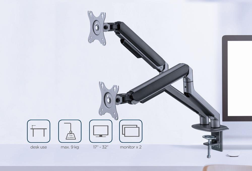 DISPLAY ACC MOUNTING ARM/17-32" MA-DA2-05 GEMBIRD - Image 18