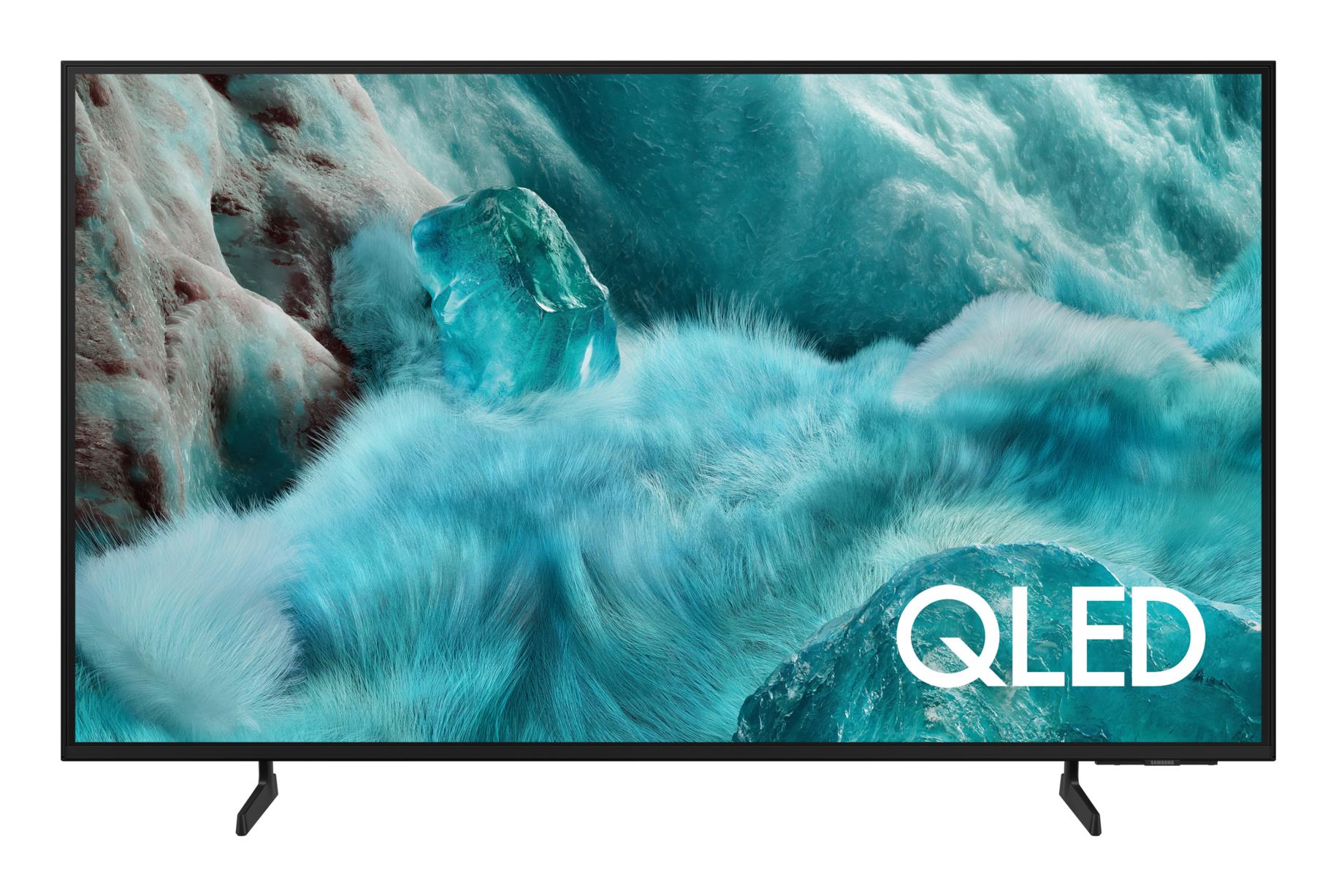 TV Set SAMSUNG 43" 4K/Smart QLED 3840x2160 Wireless LAN Bluetooth Tizen Black QE43Q7FAAUXXH