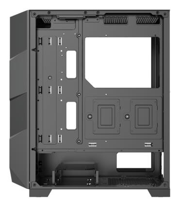 Case XILENCE ATX/micro ATX/Mini-ITX Black Midi Tower PC XILENT BREEZE II X812.ARGB - Image 8