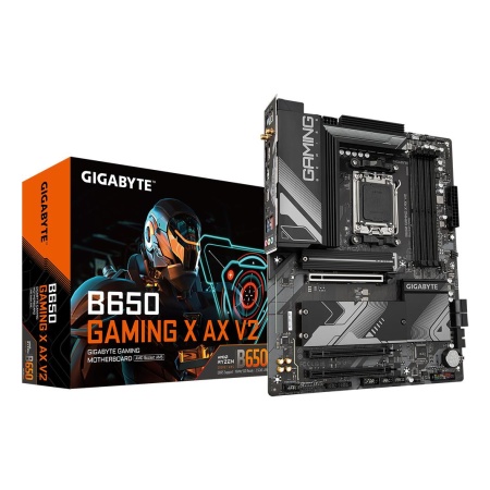 Mainboard GIGABYTE AMD B650 SAM5 ATX Memory DDR5 Memory slots 4 1xPCI-Express 16x 1xPCI-Express 3.0 1x 3xM.2 1xHDMI 1xDisplayPort 3xUSB 2.0 4xUSB 3.2 1xUSB-C 1xPS/2 1xRJ45 3xAudio port B650GAMINGXAXV21.2
