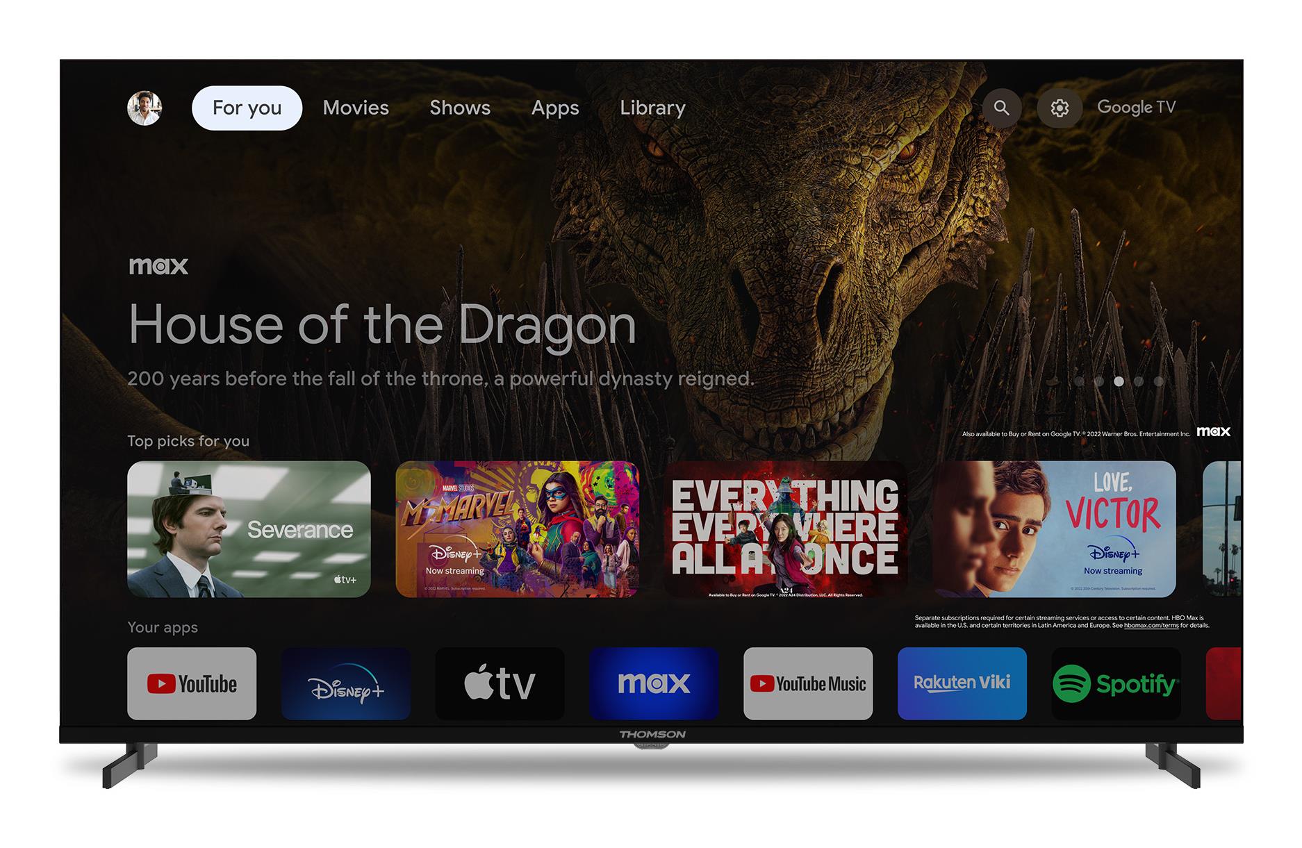 TV Set THOMSON 50 " 4K Ultra HD 3840 x 2160 pixels Flat 16:9 LCD 50UG4S14 - Image 2