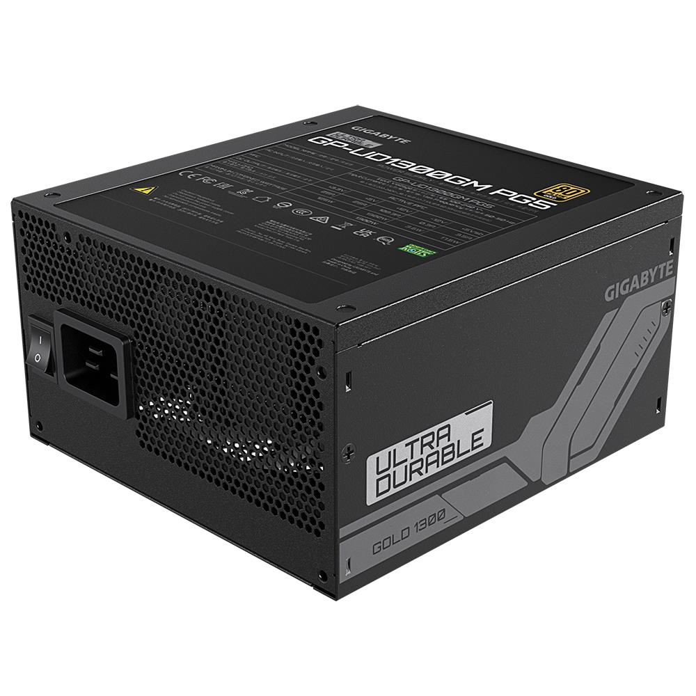Power Supply GIGABYTE UD1300GM PG5 1300 Watts Efficiency 80 PLUS GOLD PFC Active MTBF 100000 hours GP-UD1300GMPG5 - Image 4