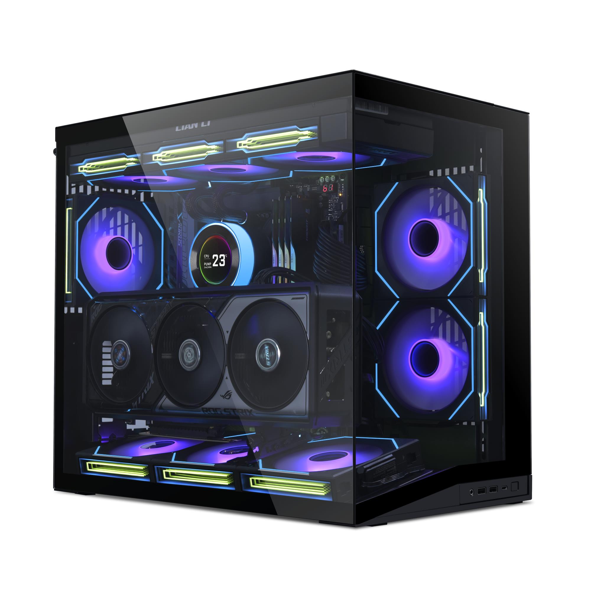 Case LIAN LI ATX/micro ATX/Mini-ITX Black Mini Tower O11 DYNAMIC MINI V2 G99.O11DMIV2X.00 - Image 5