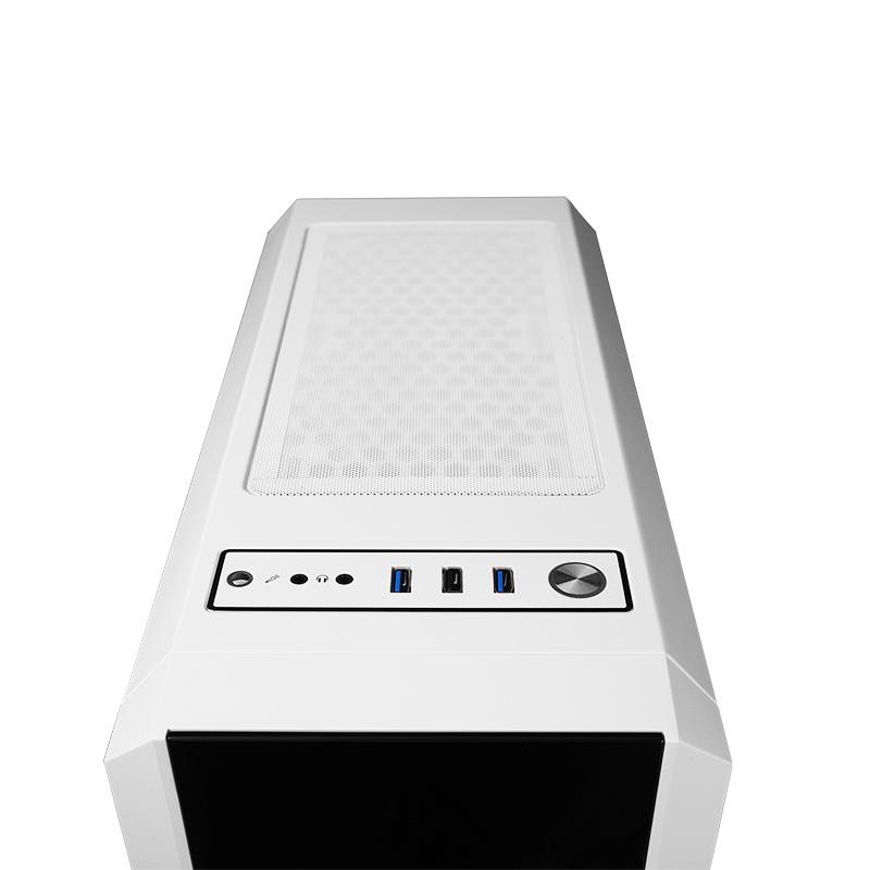Case CHIEFTEC ATX/micro ATX/Mini-ITX White Midi Tower PC GL-03W-OP - Image 6