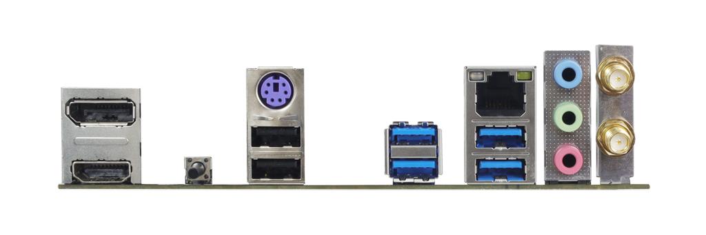 Mainboard BIOSTAR AMD A620 SAM5 Micro-ATX Memory DDR5 Memory slots 4 1xPCI-Express 3.0 1x 2xPCI-Express 4.0 1x 1xPCI-Express 4.0 16x 1xM.2 1xHDMI 1xDisplayPort 2xUSB 2.0 4xUSB 3.2 1xPS/2 1xRJ45 3xAudio port A620MP-EPRO - Image 8