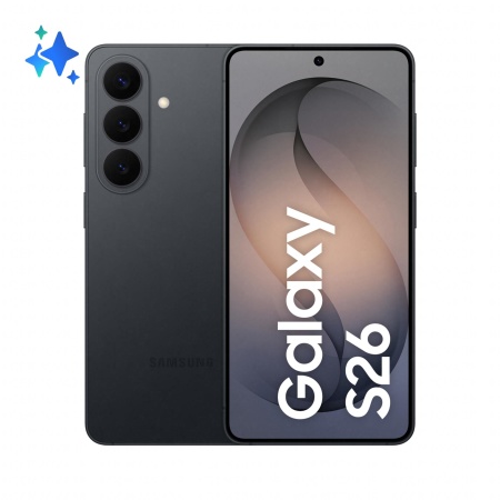 MOBILE PHONE GALAXY S26/256GB BLACK SM-S942B SAMSUNG