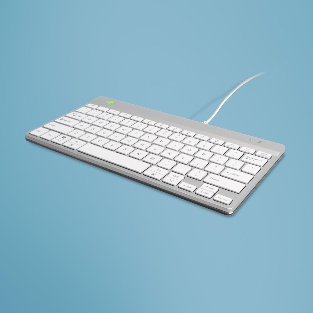 KEYBOARD COMPACT BREAK ENG/WHITE RGOCOUSWDWH R-GO TOOLS - Image 6