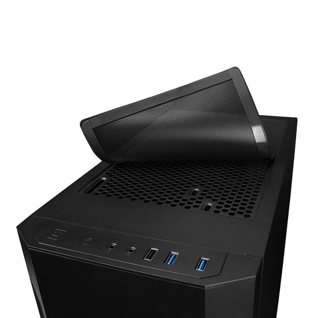 Case CHIEFTEC ELOX MidiTower Not included ATX MicroATX MiniITX Colour Black AS-01B-OP - Image 14