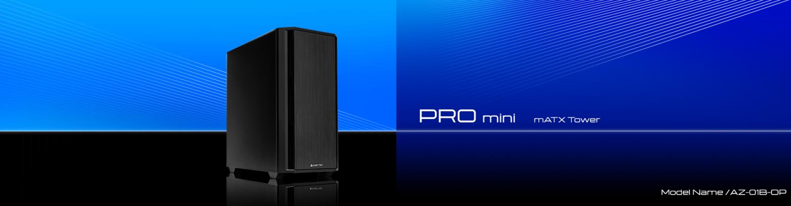 Case CHIEFTEC Pro mini MidiTower MicroATX MiniITX Colour Black AZ-01B-OP - Image 22
