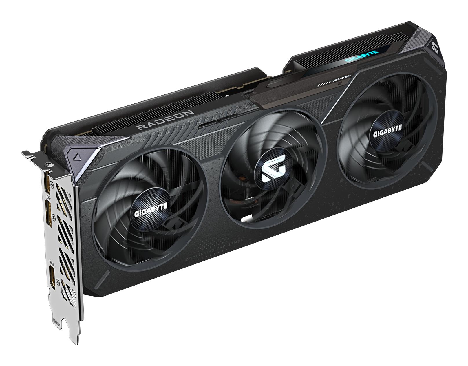 Graphics Card GIGABYTE AMD Radeon RX 9060 XT 16 GB GDDR6 128 bit PCIE 5.0 16x Triple slot Fansink GV-R9060XTGAMINGOC-16GD - Image 5