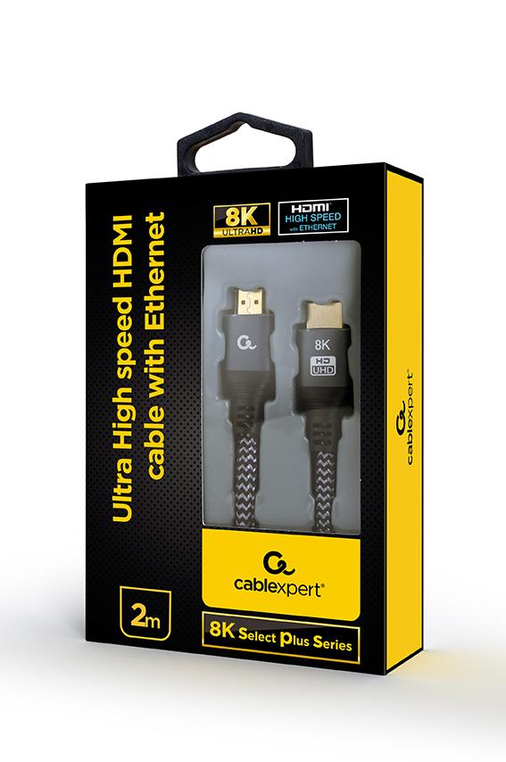 CABLE HDMI-HDMI 8K 2M SELECT/PLUS CCB-HDMI8K-2M GEMBIRD - Image 3