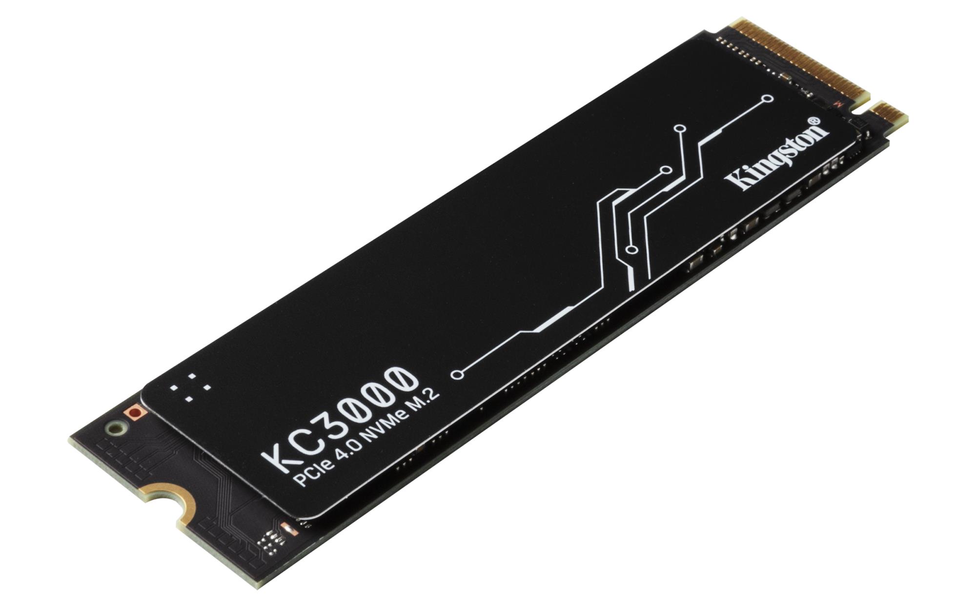 SSD KINGSTON KC3000 1TB M.2 NVMe 3D TLC Write speed 6000 MBytes/sec Read speed 7000 MBytes/sec TBW 800 TB MTBF 1800000 hours SKC3000S/1024G - Image 3