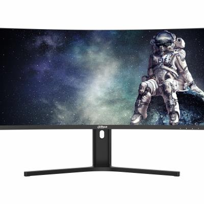 LCD Monitor DAHUA 34 " 3440 x 1440 pixels UltraWide Quad HD Native aspect ratio 21:9 LCD Curved DHI-LM34-E330CA - Image 2