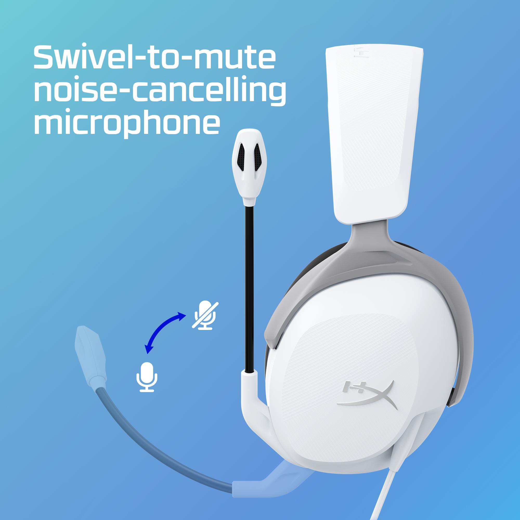 HEADSET HYPERX CLOUD STINGER 2/CORE PS WHITE 6H9B5AA HYPERX - Image 13