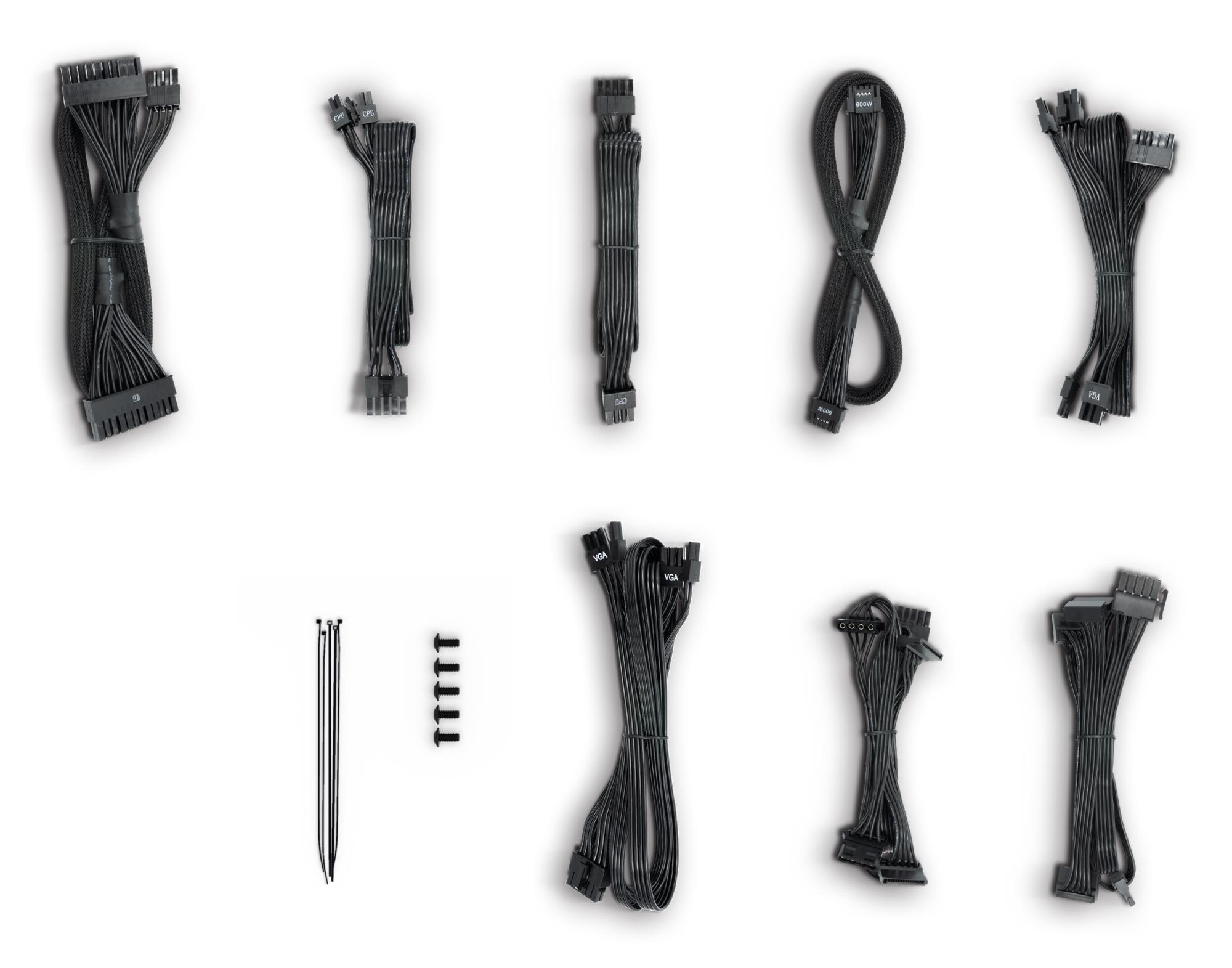 Power Supply BE QUIET Pure Power 13 850 Watts Peak Power 900 Watts Efficiency 80 PLUS GOLD PFC Active MTBF 100000 hours BP027EU - Image 5