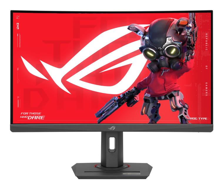 LCD Monitor ASUS ROG Strix XG27WCS 27" Gaming/Curved Panel VA 2560x1440 16:9 180Hz 1 ms Swivel Pivot Height adjustable Tilt 90LM09P1-B01370 - Image 2