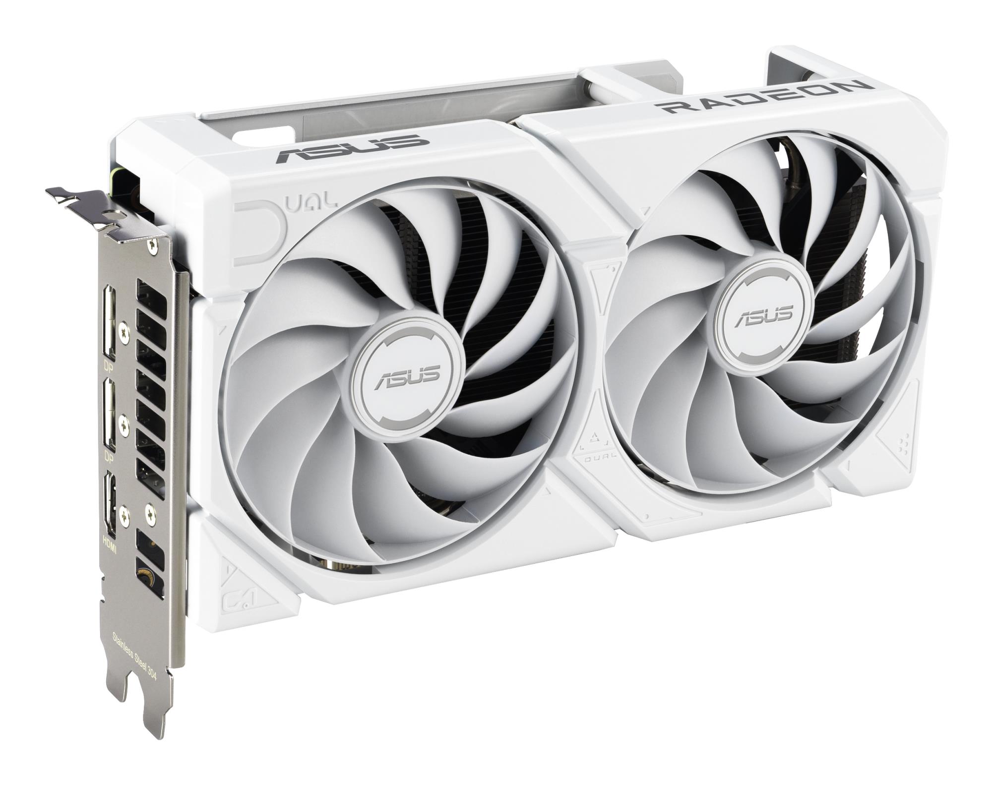 Graphics Card ASUS AMD Radeon RX 9060 XT 16 GB GDDR6 PCI Express 5.0 Active DUAL-RX9060XT-16G-WH - Image 2
