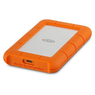External HDD LACIE 2TB USB-C Colour Orange STFR2000800 - Image 2