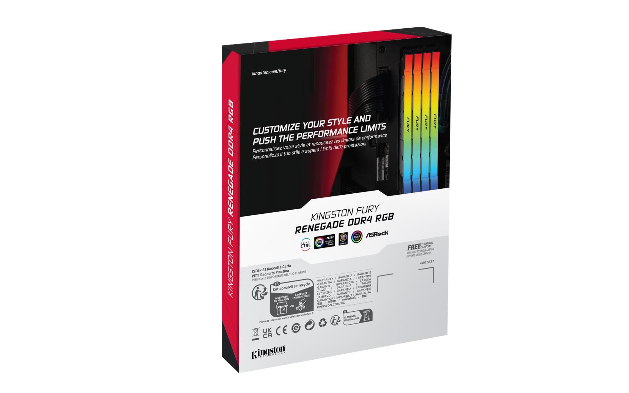 MEMORY DIMM 16GB PC25600 DDR4/K2 KF432C16RB2AK2/16 KINGSTON - Image 6