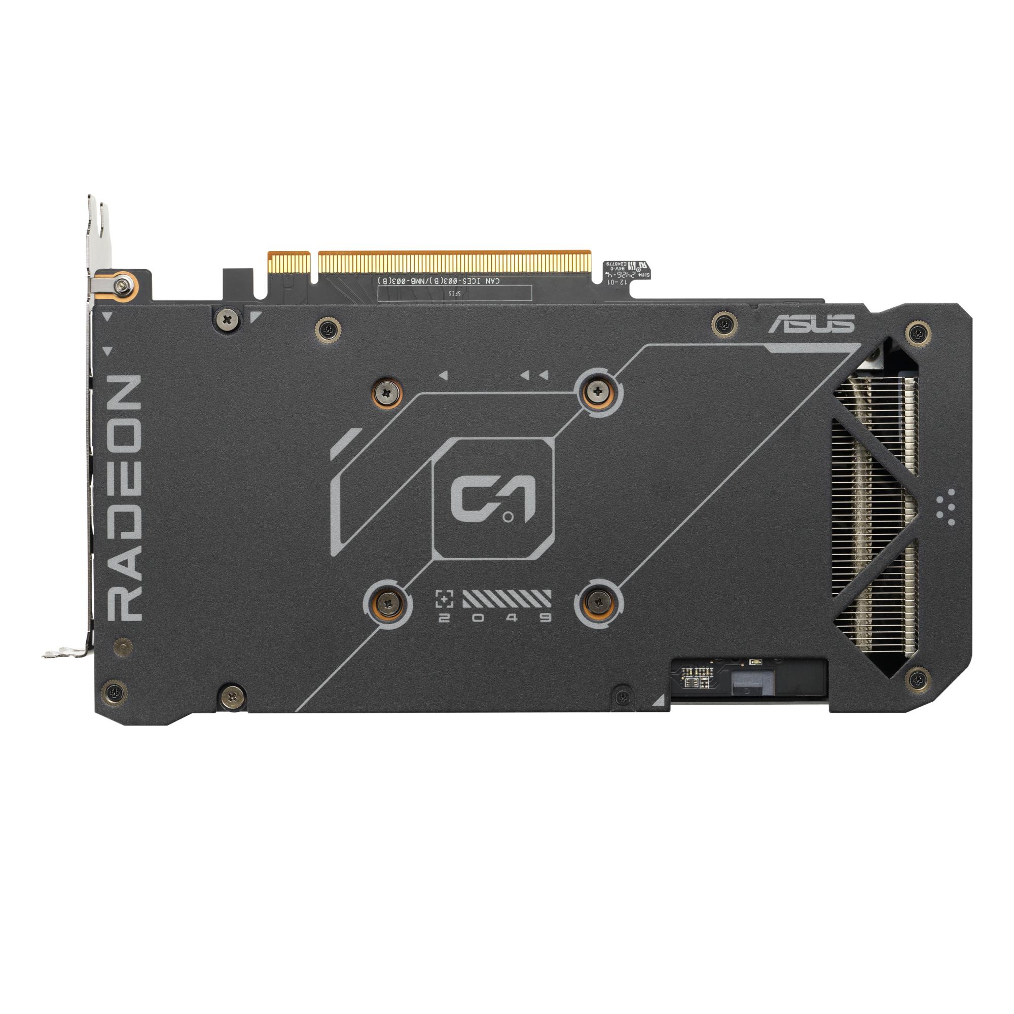 Graphics Card ASUS AMD Radeon RX 7600 8 GB GDDR6 128 bit PCIE 4.0 8x Two and Half Slot Fansink 1xHDMI 3xDisplayPort DUAL-RX7600-O8G-EVO - Image 5