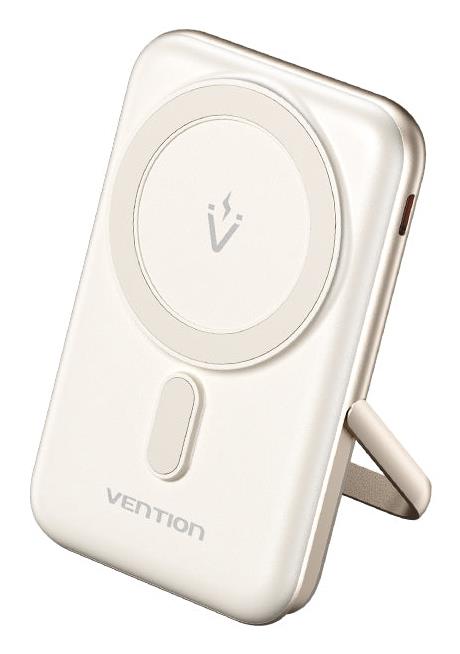 POWER BANK WRL 10000MAH 20W/MAGNETIC WHITE FHNW0 VENTION - Image 3