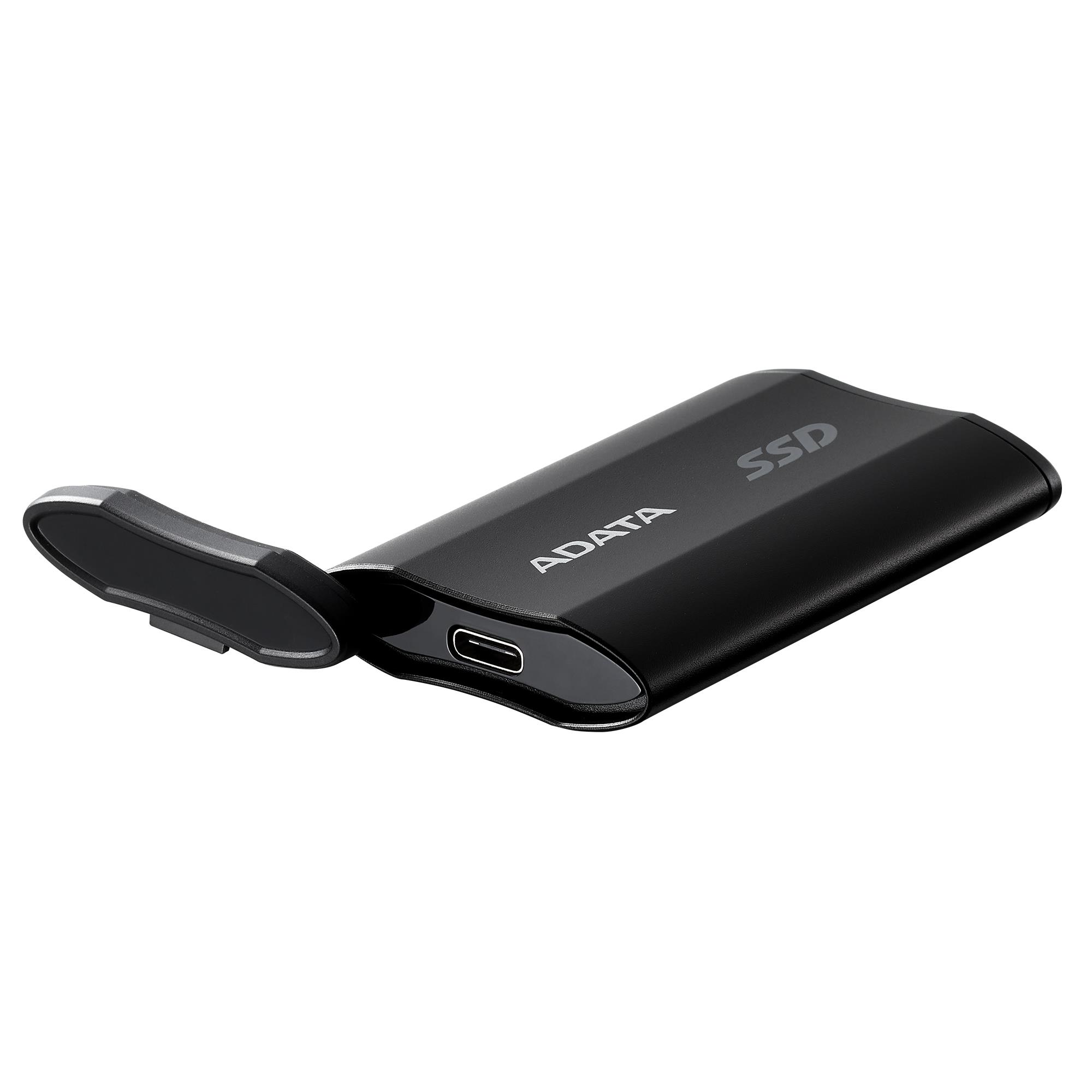 External SSD ADATA SD810 2TB USB-C Write speed 2000 MBytes/sec Read speed 2000 MBytes/sec SD810-2000G-CBK - Image 5