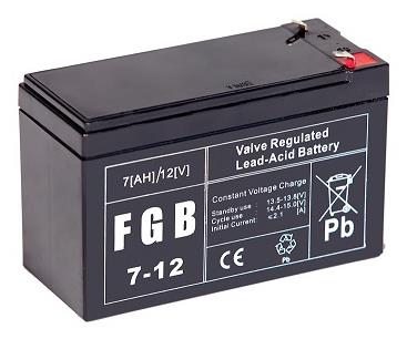 BATTERY 12V 7AH VRLA/FGB7-12 EMU - Image 2