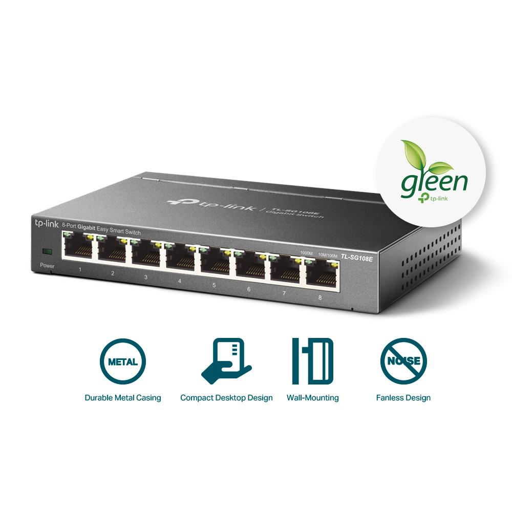 Switch TP-LINK 8xRJ45 TL-SG108E - Image 15