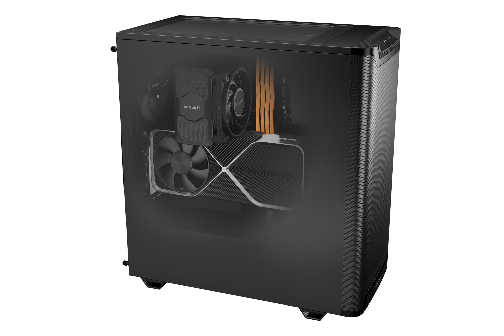 Case BE QUIET PURE BASE 501 MidiTower Not included ATX MicroATX MiniITX Colour Black BG074 - Image 5