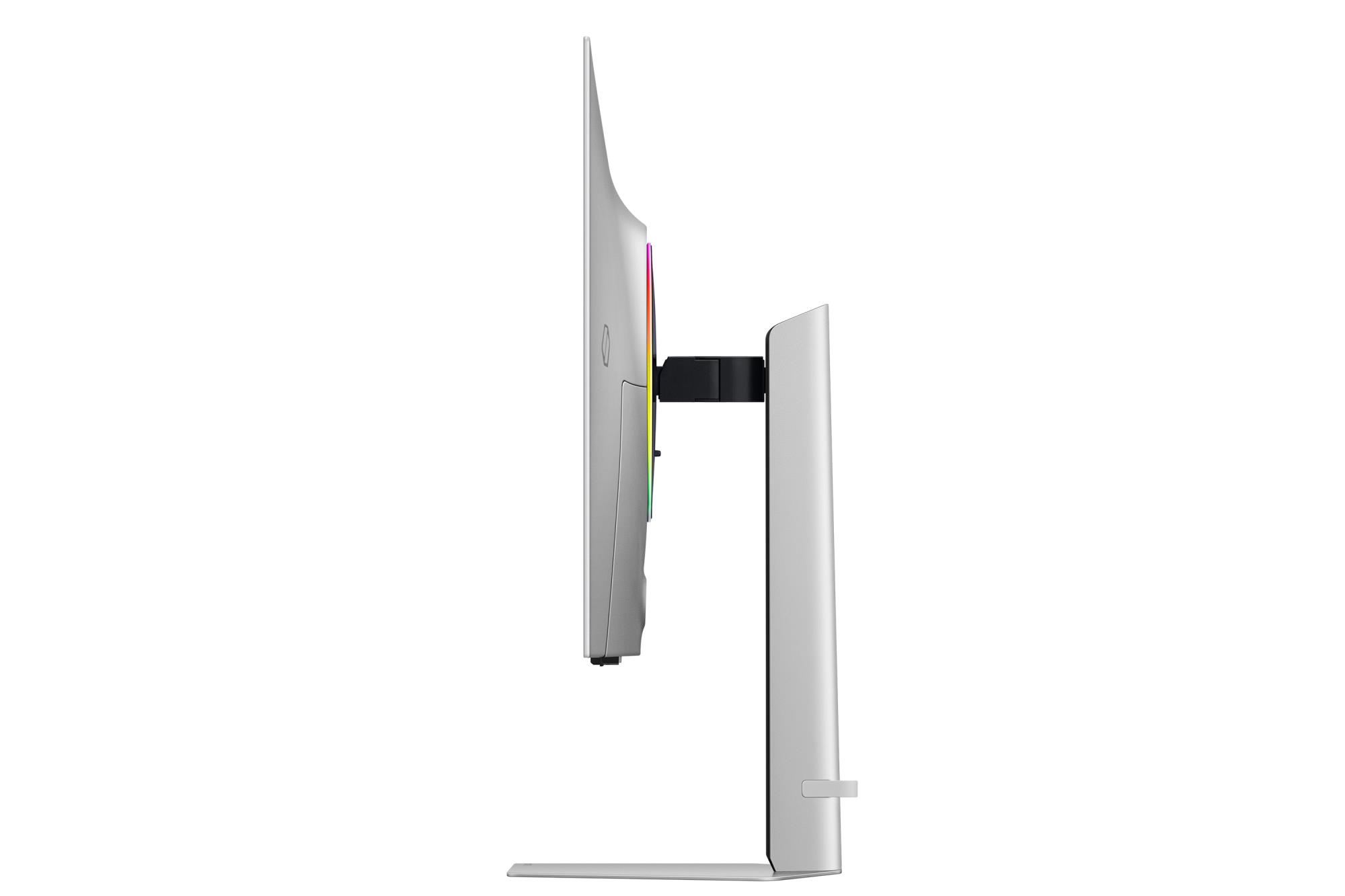 Monitor SAMSUNG 32" Gaming/Smart/4K Panel OLED 3840x2160 16:9 0.03 ms Speakers Swivel Pivot Height adjustable Tilt Colour Silver LS32DG802SUXDU - Image 14