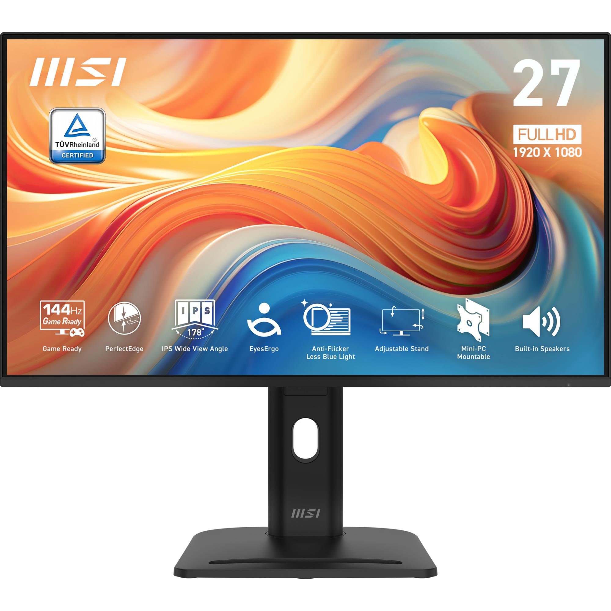 LCD Monitor MSI PRO MP275PG E14 27" Business Panel IPS 16:9 144 Hz 1 ms Speakers PROMP275PGE14 - Image 16