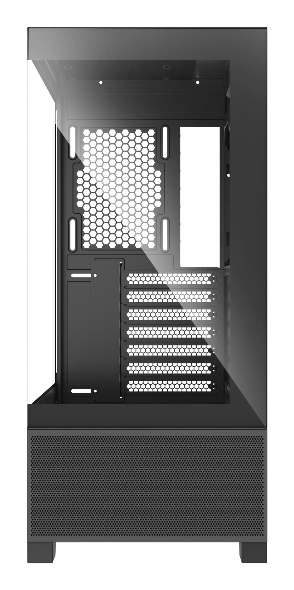 Case XILENCE XG172 MidiTower Case product features Fan control panel/Transparent panel Not included Colour Black XG172 - Image 23