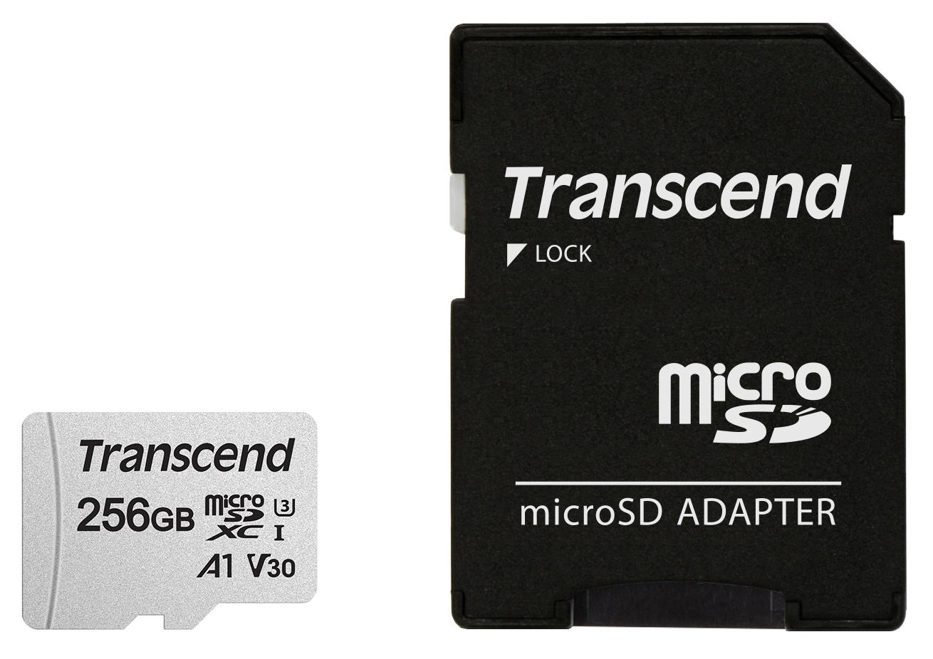 MEMORY MICRO SDXC 256GB W/ADAP/C10 TS256GUSD300S-A TRANSCEND - Image 4