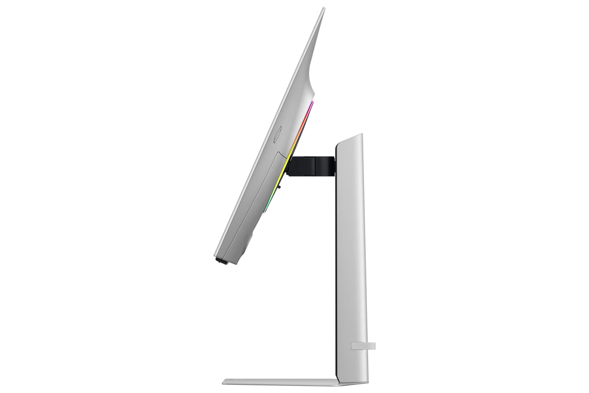 Monitor SAMSUNG 32" Gaming/Smart/4K Panel OLED 3840x2160 16:9 0.03 ms Speakers Swivel Pivot Height adjustable Tilt Colour Silver LS32DG802SUXDU - Image 15