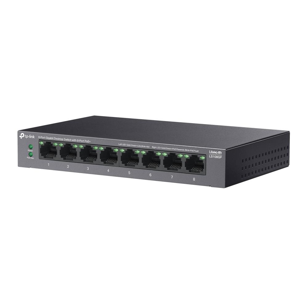 Switch TP-LINK LS108GP PoE+ ports 8 LS108GP - Image 9