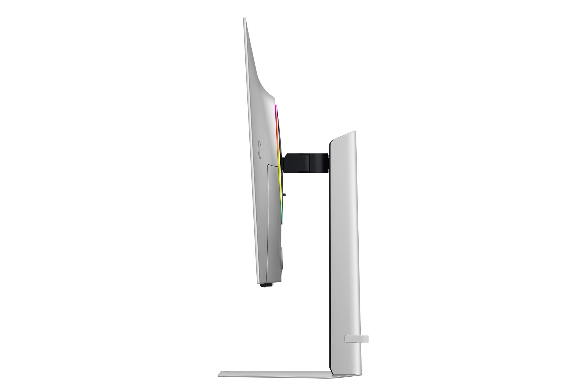 Monitor SAMSUNG 32" Gaming/Smart/4K Panel OLED 3840x2160 16:9 0.03 ms Speakers Swivel Pivot Height adjustable Tilt Colour Silver LS32DG802SUXDU - Image 13