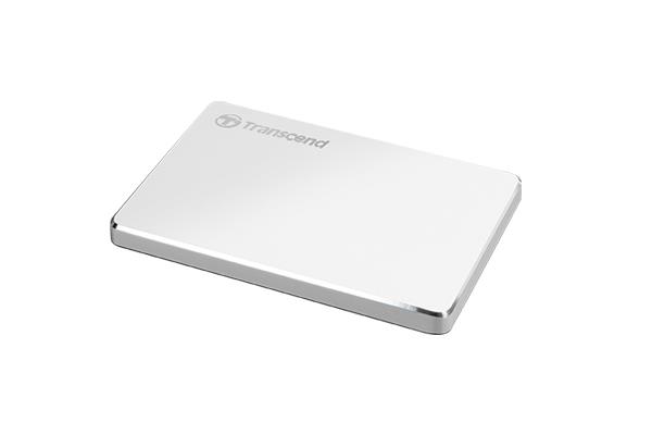 External HDD TRANSCEND StoreJet 2TB USB 3.1 Colour Silver TS2TSJ25C3S - Image 2